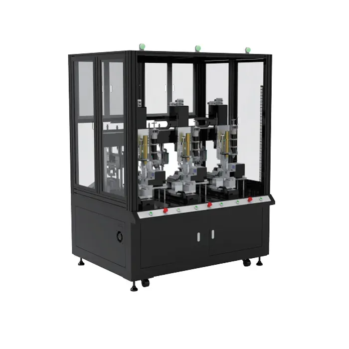 3 station auto screw tightening machine
