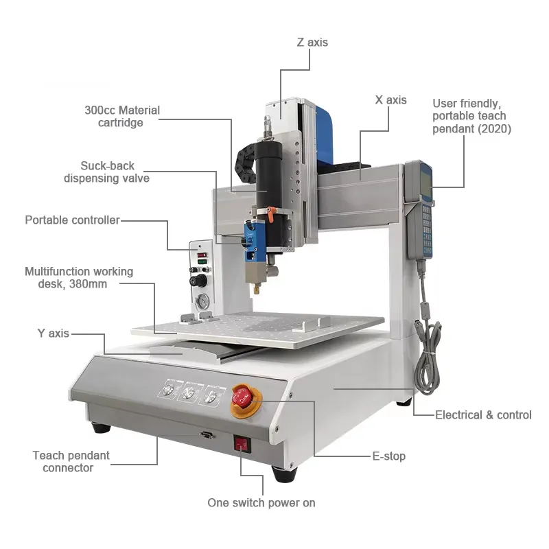 3 Axis AB Glue Dispenser Machine
