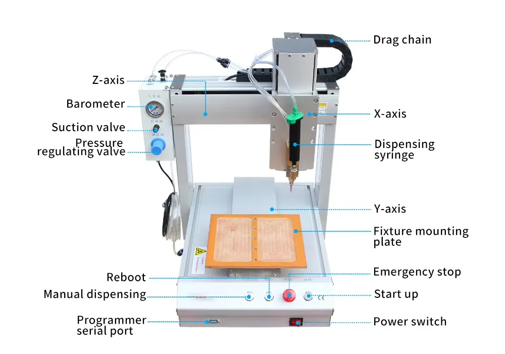 automatic silicone dispensing machine
